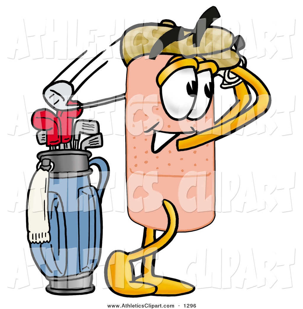 1024x1044 Royalty Free Stock Athletics Designs Of Bandage Cartoon Characters