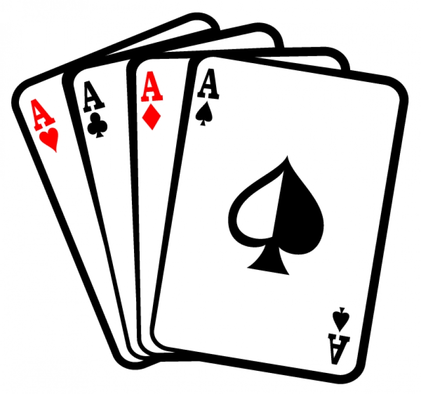 820x768 Playing Cards Clipart Black And White Clipartfoxpng Playing Card