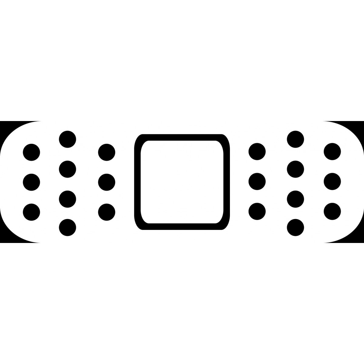 1200x1200 Bandaid Band Aid Coloring Page Clipart 2