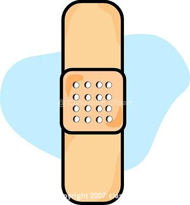 371x400 Bandaid Band Clip Art Free Image