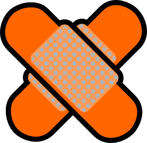 300x293 Two Patch Icon Clip Art