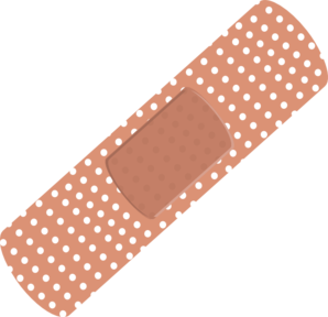 298x288 Bandaid Biz Clip Art