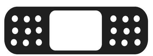 500x184 Free Bandaid Clipart Image