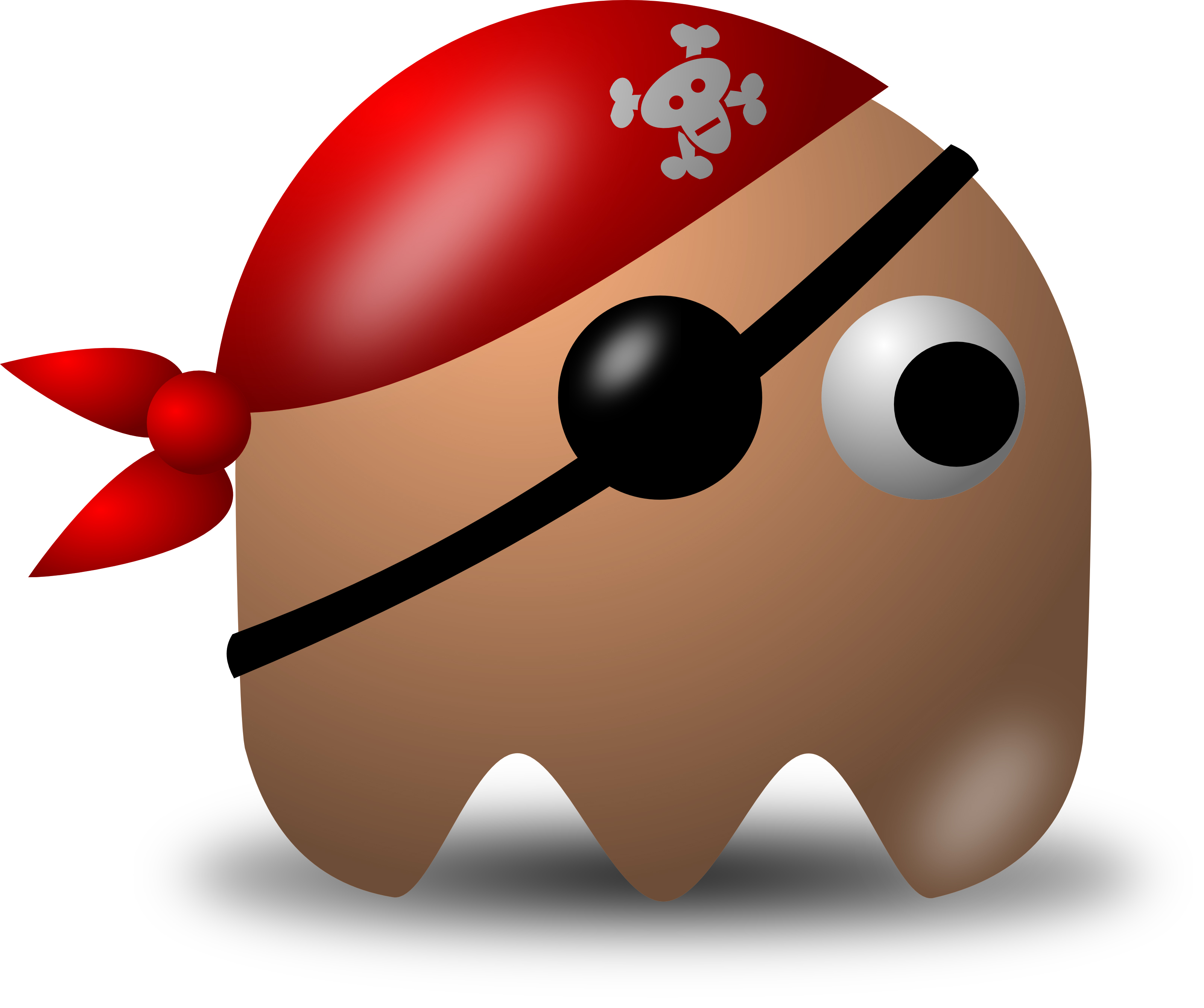 3200x2679 Pirate Character Wearing Eyepatch And Bandana