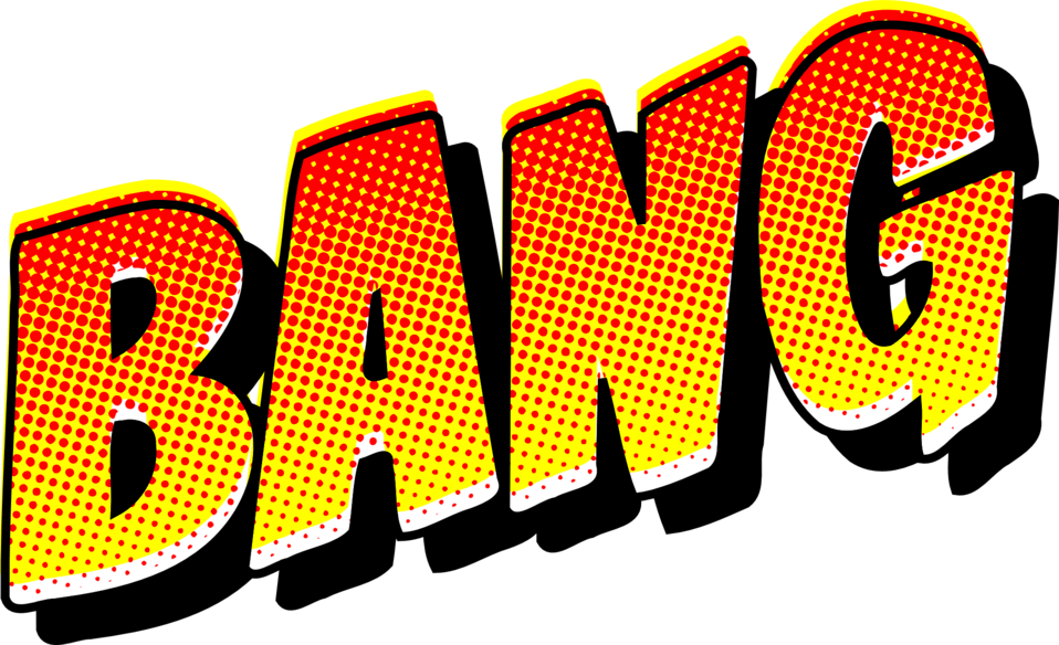 958x584 Public Domain Clip Art Image Bang Vintage Comic Book Sound