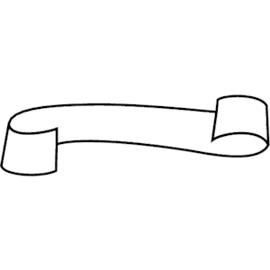 300x300 Free Clip Art Banner Shapes Clipart Clipart Image 6