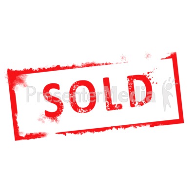 400x400 Sold Sign Clipart