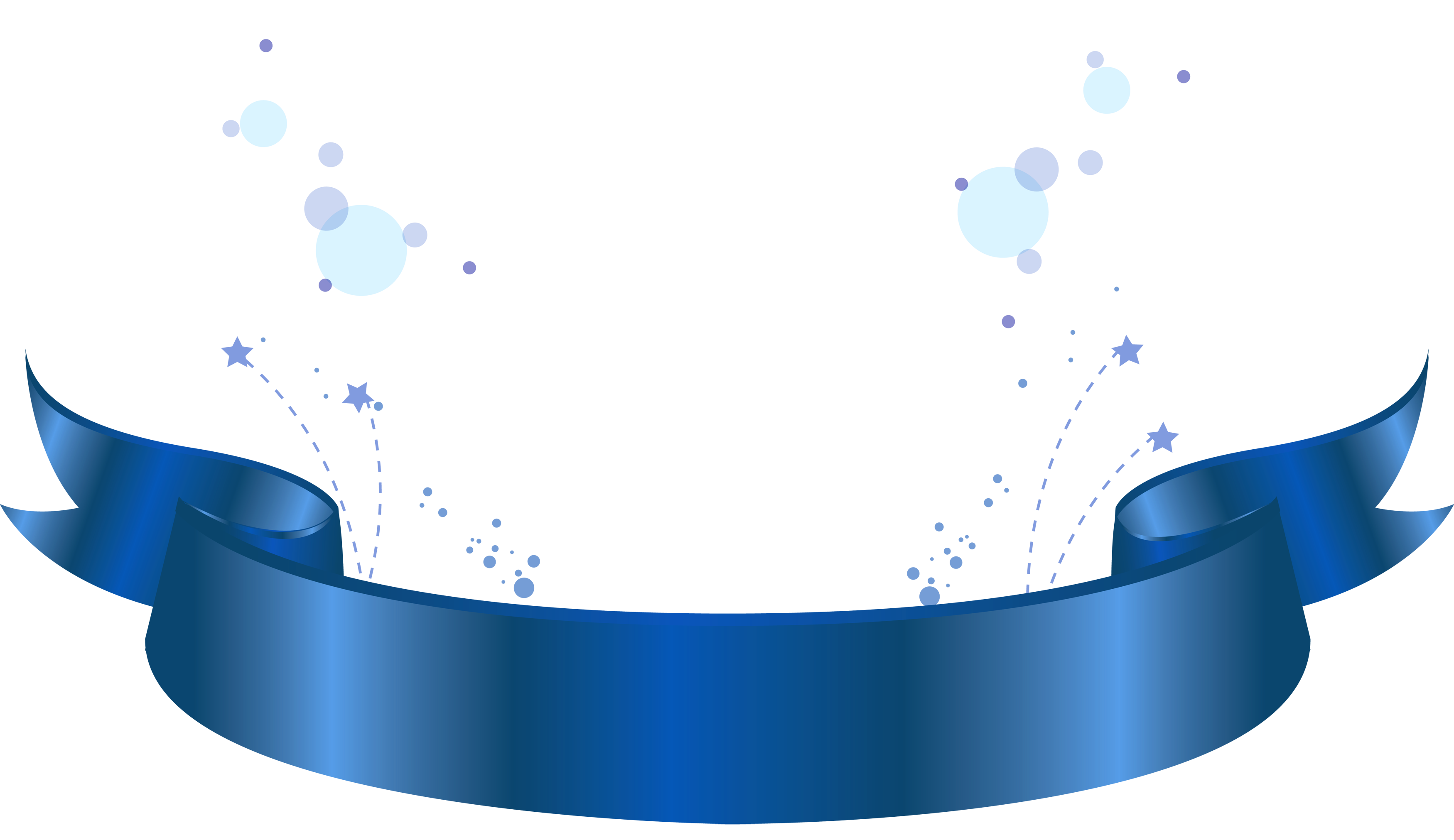 3500x2023 Blue Banner Decorative Element Png Clipartu200b Gallery Yopriceville