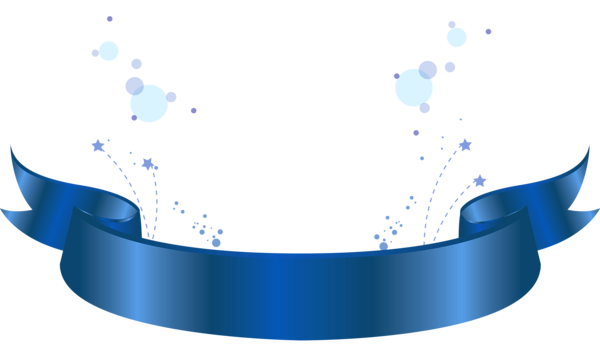 600x347 Res] Blue Banner Png By Hanabell1