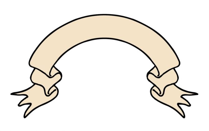 671x419 Coloring Pages Banner Coloring Pages Simple Shapes Banner