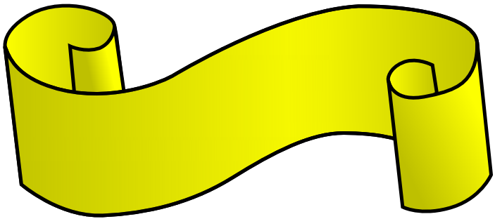 703x312 Yellow Scroll Banner