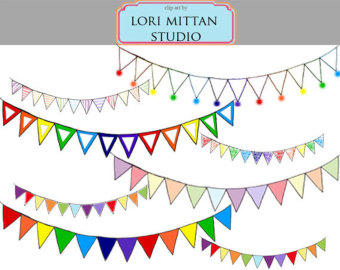 340x270 Bunting Clip Art Etsy