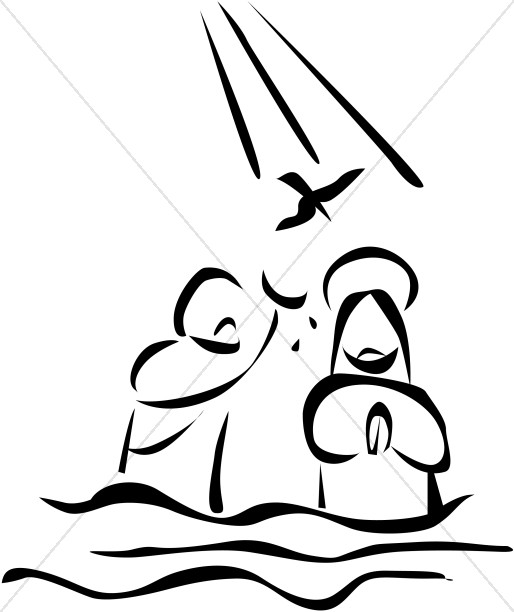 514x612 Dove Clipart Jesus Baptism