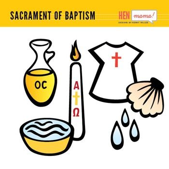 baptism sacrament bautismo battesimo clipartmag clipground