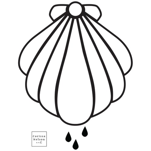 500x500 Baptism Shell Clip Art Clipart Collection
