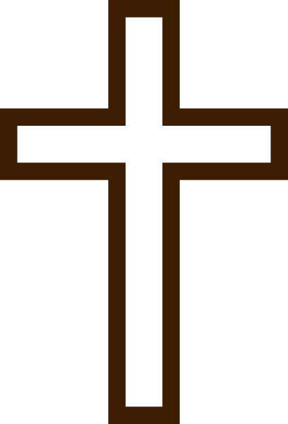 408x600 Baptism Cross Transparent Png