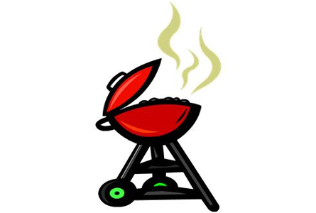 445x300 Barbecue Clipart Red Grill