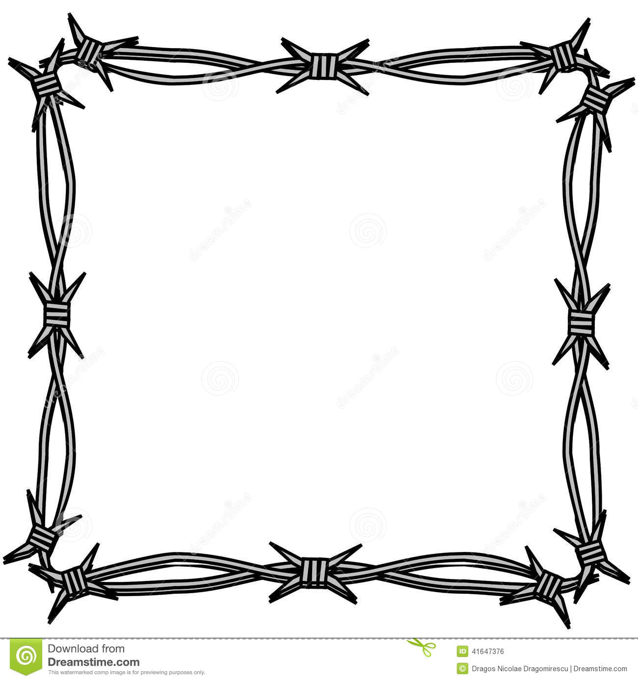 Barbed Wire Clipart