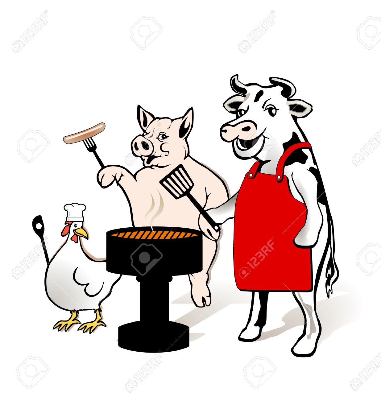 1235x1300 51,311 Barbecue Stock Illustrations, Cliparts And Royalty Free