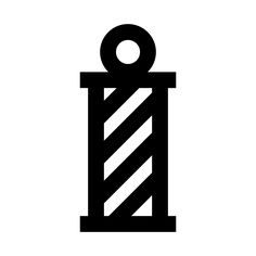 236x236 Barber Shop Pole Clip Art