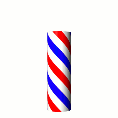 400x400 Barber Pole Clipart