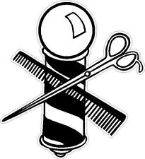 205x225 Barber Pole Decal Ebay