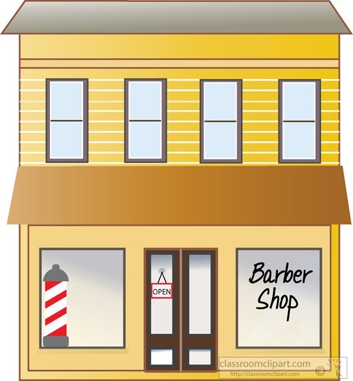 510x550 Barber Shop Cliparts 177566