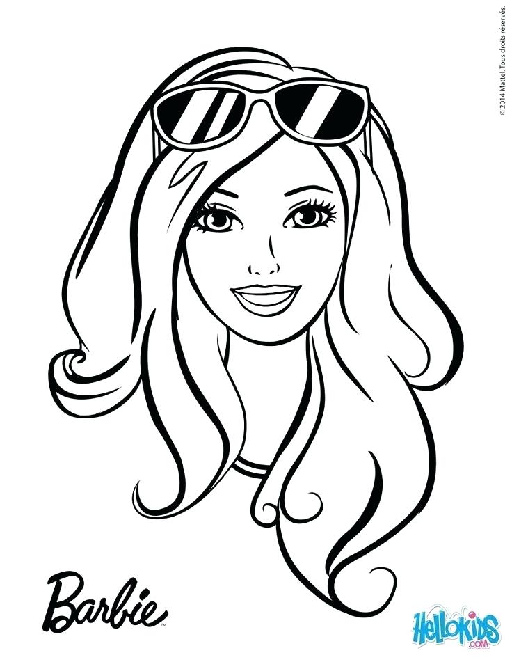 Printable Halloween Coloring Pages Barbie 6