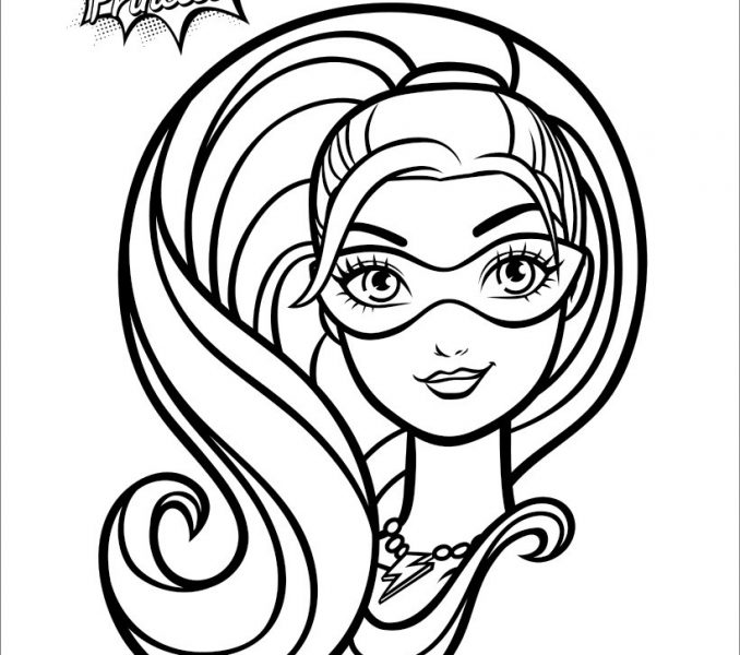 678x600 Barbie Coloring Online Kids Coloring