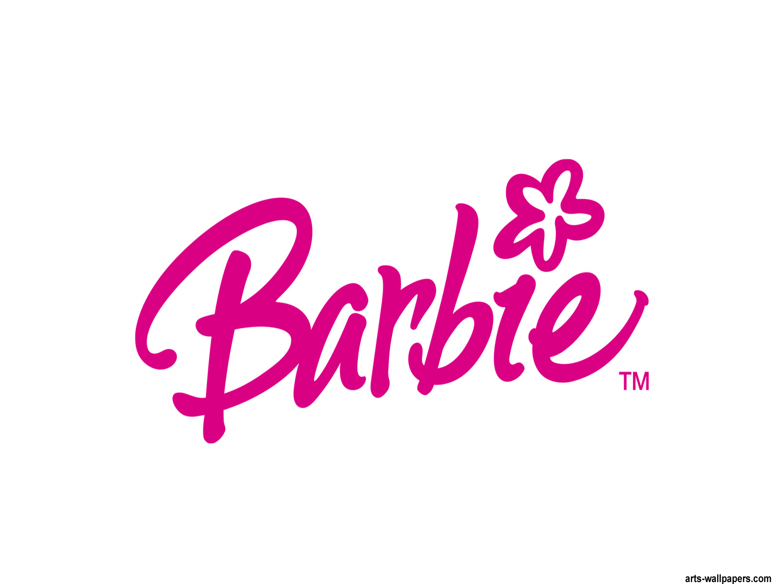 barbie cartoon logo