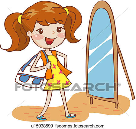 450x425 Clip Art Of Pose, Looking, 19 59years Old, Grown Up, Mirror