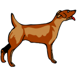 150x150 Barking Dog Clipart
