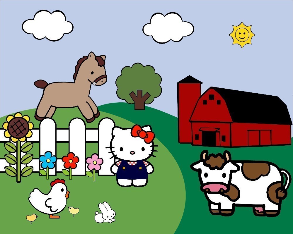 1000x800 Farm Clipart