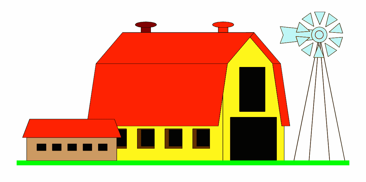 1276x633 Barn Outline Clip Art Related Keywords