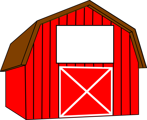 600x490 Barn Clipart Cute
