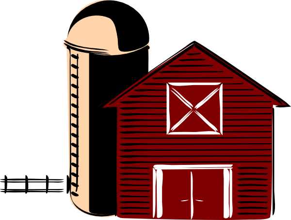 600x455 Barn Clipart Simple