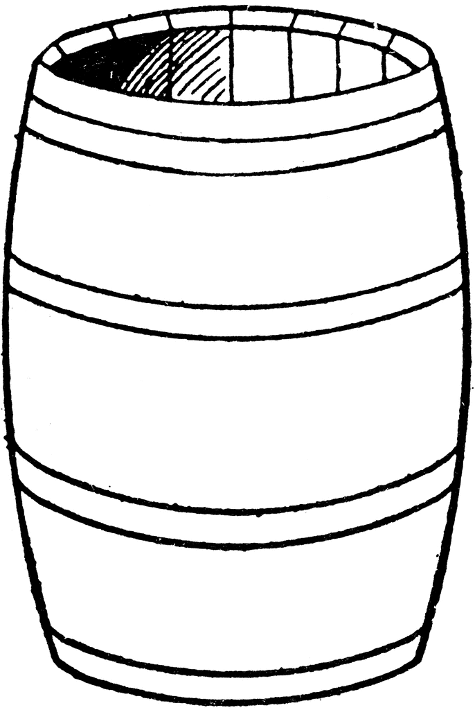 686x1024 Barrel Clipart