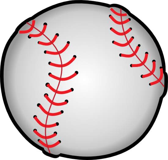 550x523 Baseball Clip Art Free Printable Clipart Images 4
