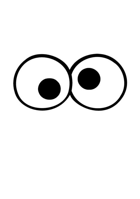 468x666 Moving Eyes Clipart