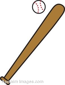 229x300 Baseball Bat Clipart Ball