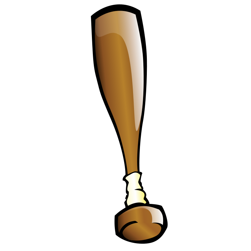 800x800 Bat Baseball Free Stock Photo Illustration Of A Baseball Bat