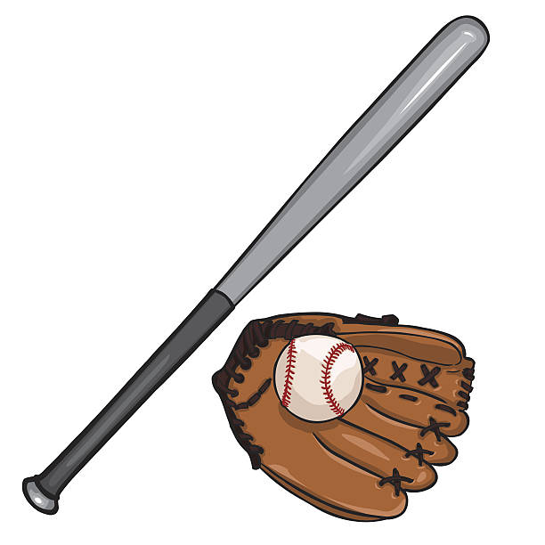 612x612 Baseball Bat Clipart Glove