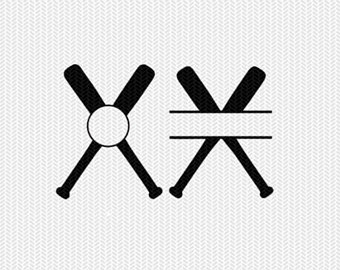 340x270 Baseball Bat Svg Etsy