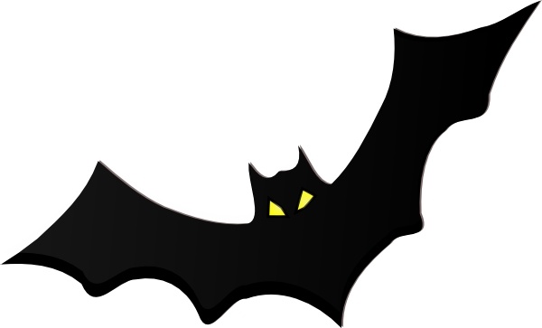 600x363 Bat Clip Art Free Vector In Open Office Drawing Svg ( Svg