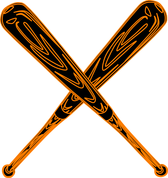 564x599 Baseball Bat Svg Clip Art
