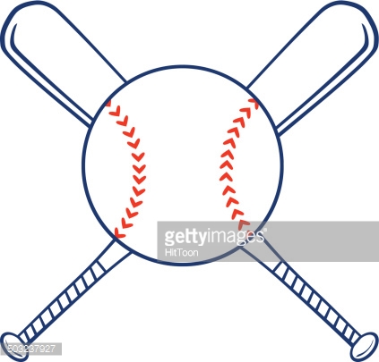 423x405 Baseball Bat Clipart Baseball Logo