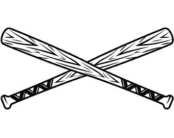 340x270 Crossed Bats Etsy