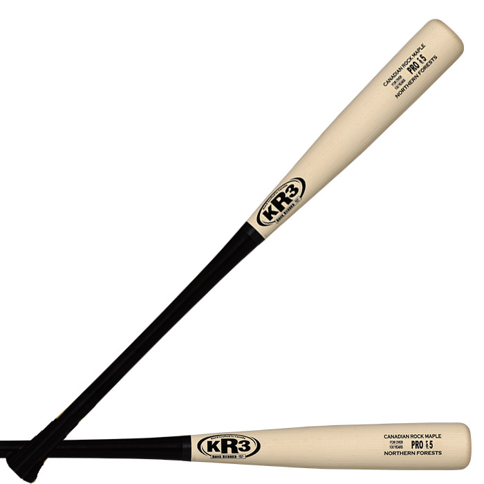 700x700 Wood Bats Kr3 Canadian Rock Maple Pro Pat.5 Baseball Bat