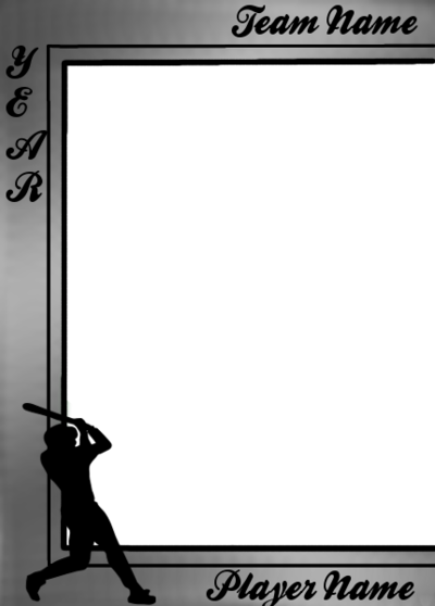 400x558 Baseball Photo Border 4 By Tarheel4life