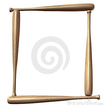 400x408 Baseball Bat Clipart Border